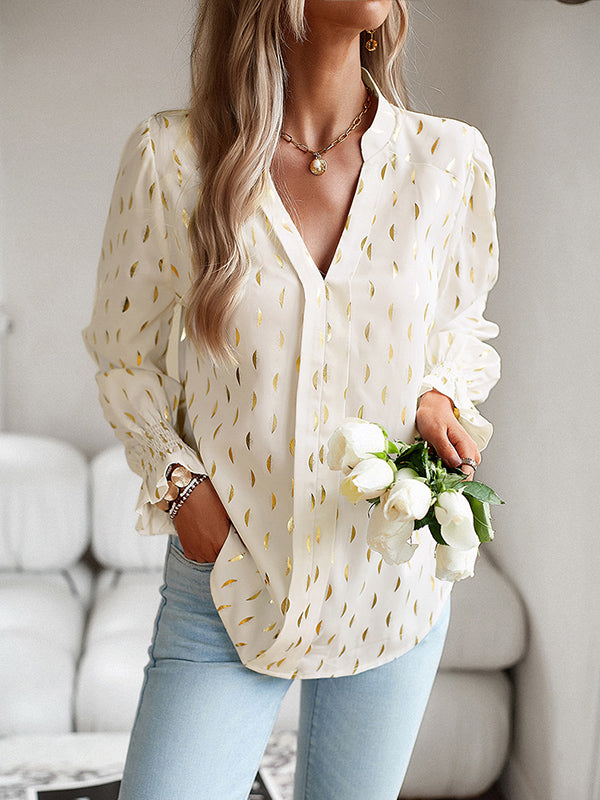 Vintage Inspired Blouse with a Contemporary Edge