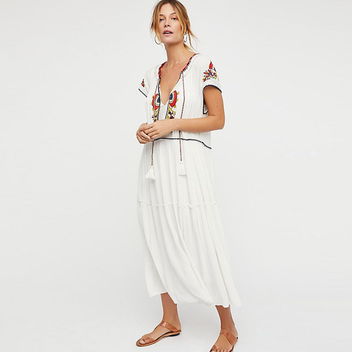 A Vintage Style Dress with Delicate Timeless Details
