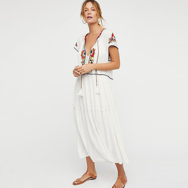 A Vintage Style Dress with Delicate Timeless Details