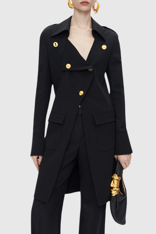 Gracefully Styled Coat for Any Occasion