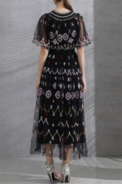 Elegantly Styled Dress for Everyday Wear
