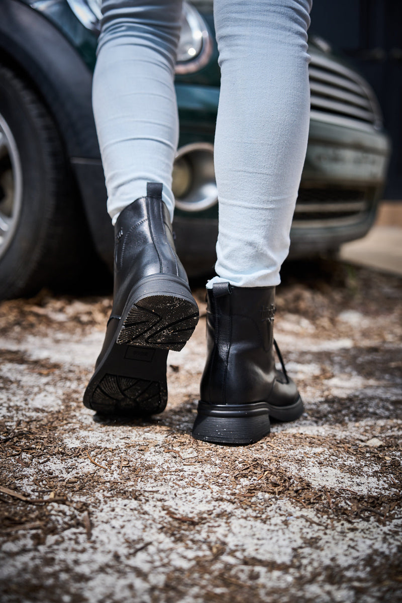 A Vintage Style Boots with Delicate Timeless Details