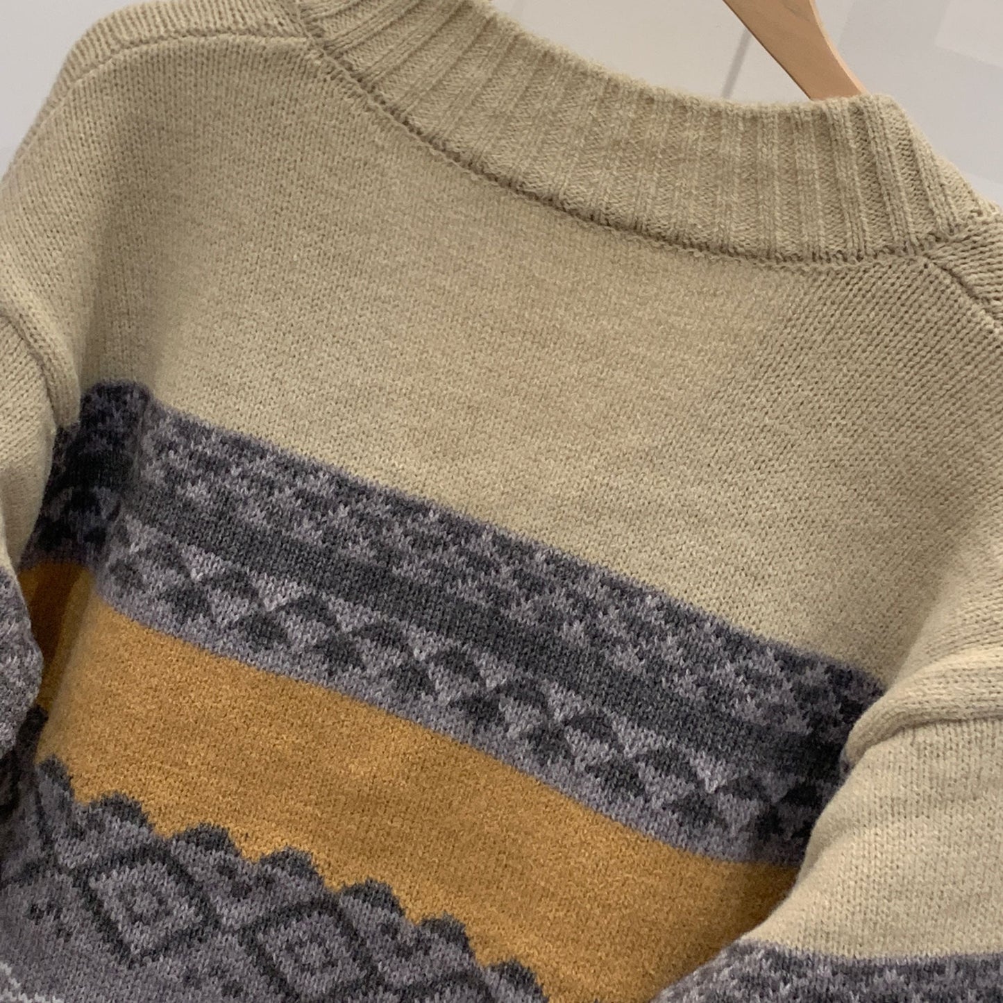 Beautifully Finished Sweater in a Timeless Design