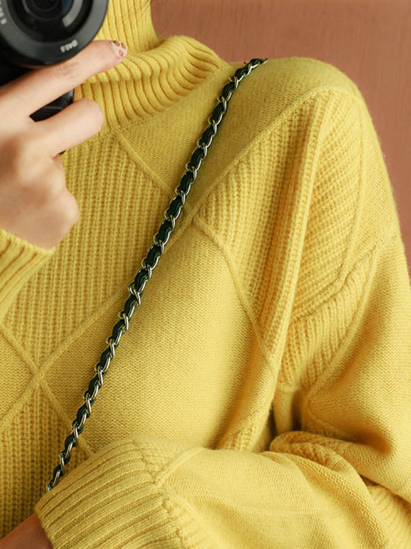Beautifully Finished Sweater in a Timeless Design
