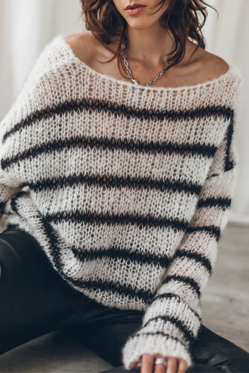 Classic Vintage Sweater with a Flattering Fit
