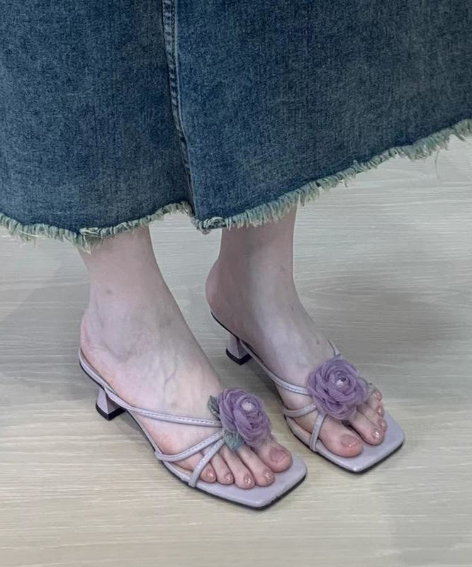 A Vintage Style Sandals with Delicate Timeless Details