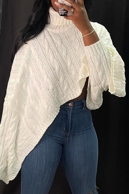 A Vintage Style Sweater with Delicate Timeless Details