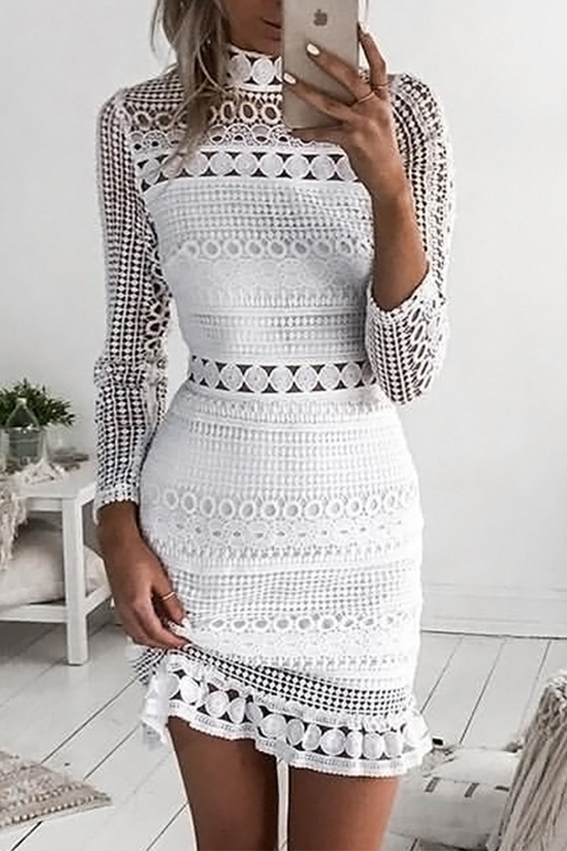 Beautifully Finished Dress in a Timeless Design