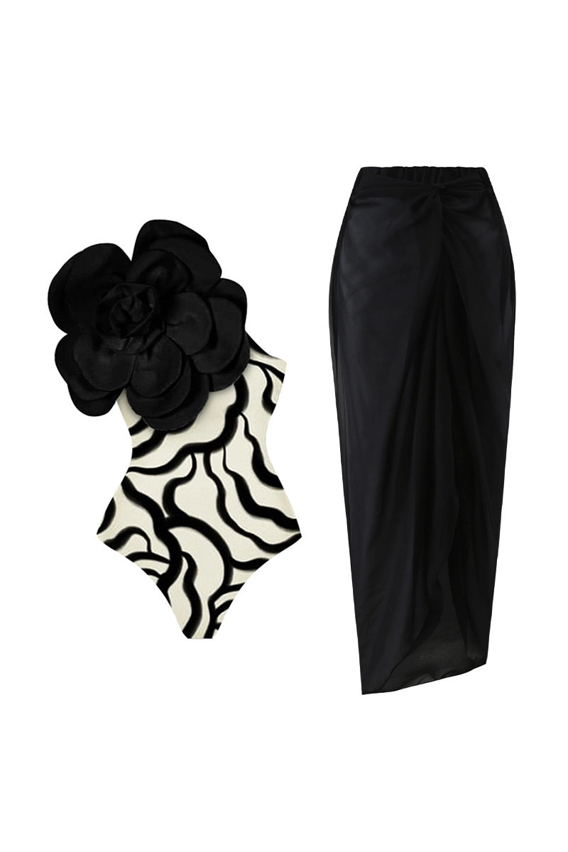 Beautifully Finished Swimsuit in a Timeless Design