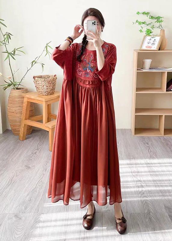 A Vintage Style Dress with Delicate Timeless Details