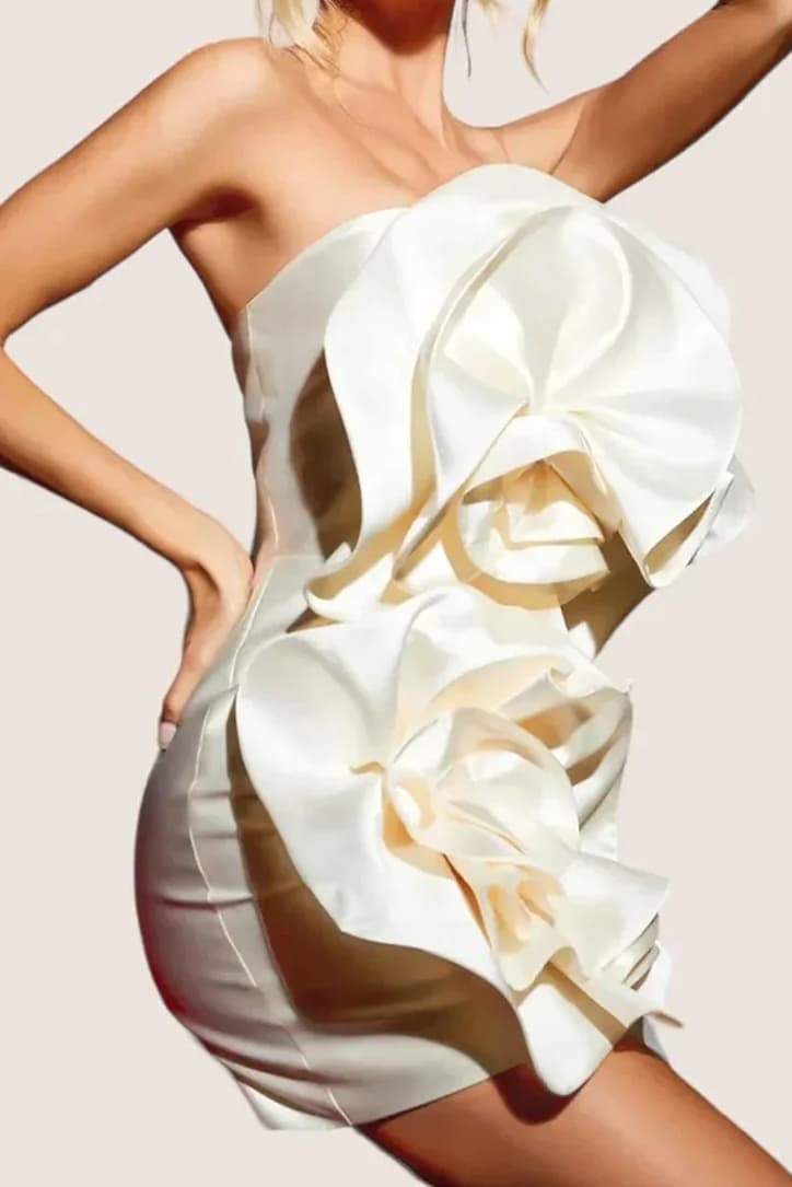 A Vintage Style Dress with Delicate Timeless Details