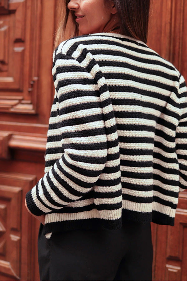 Vintage Inspired Cardigan with a Contemporary Edge
