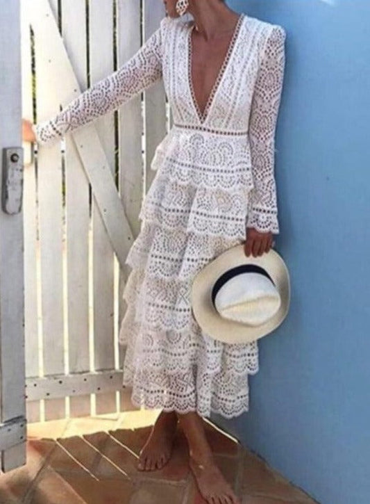 A Vintage Style Dress with Delicate Timeless Details