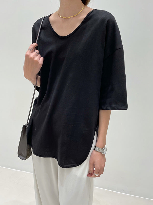 Well Tailored T-Shirt with a Graceful Silhouette