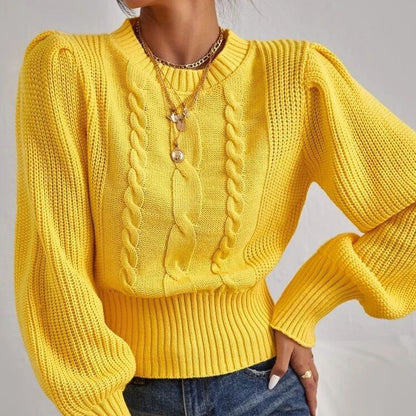 A Vintage Style Sweater with Delicate Timeless Details