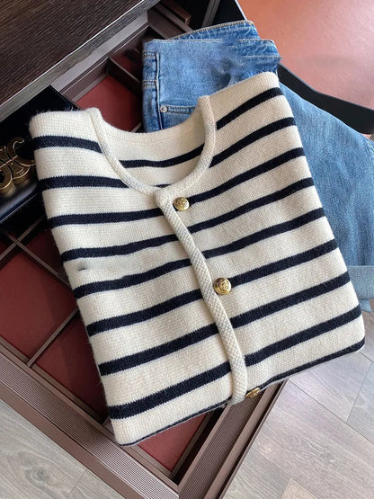 Vintage Inspired Cardigan with a Contemporary Edge