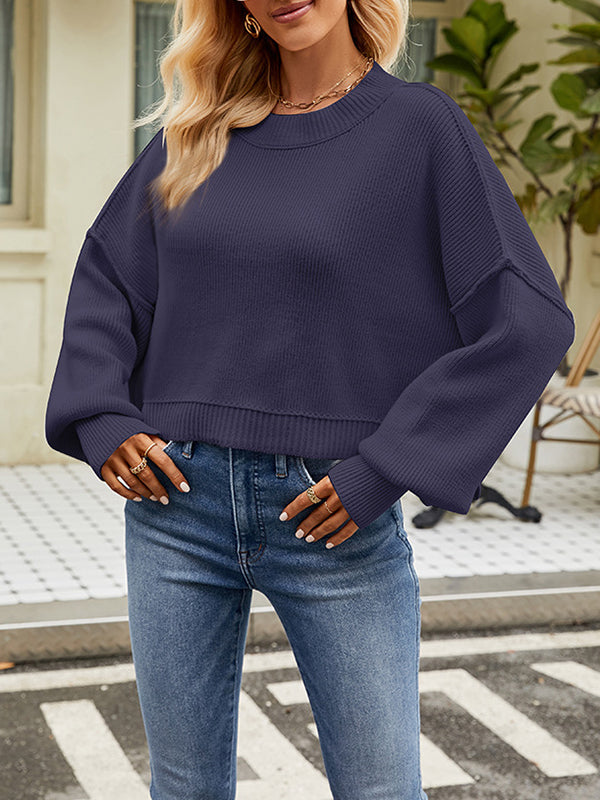 Beautifully Finished Sweater in a Timeless Design