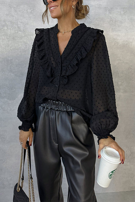 A Vintage Style Blouse with Delicate Timeless Details