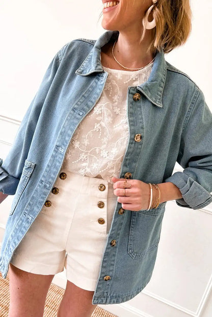A Vintage Style Jacket with Delicate Timeless Details