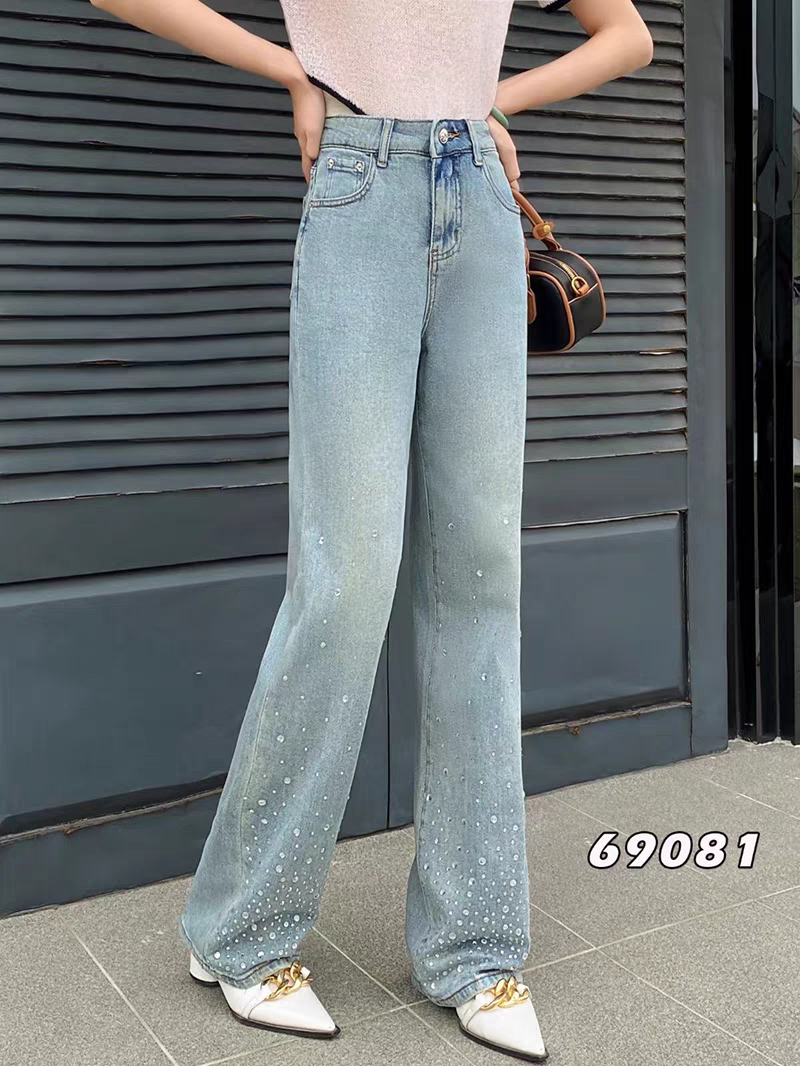 A Vintage Style Pants with Delicate Timeless Details