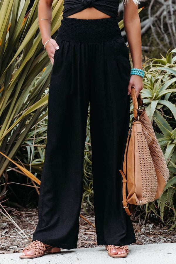 A Vintage Style Pants with Delicate Timeless Details