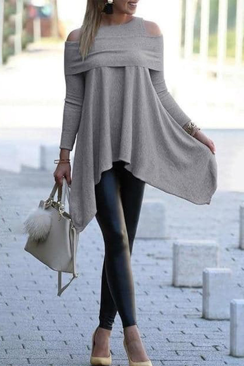Well Tailored T-Shirt with a Graceful Silhouette