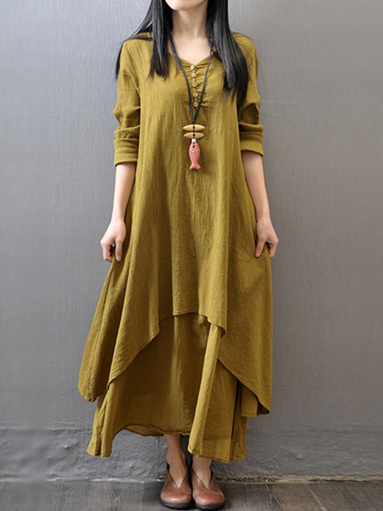 Well Tailored Dress with a Graceful Silhouette