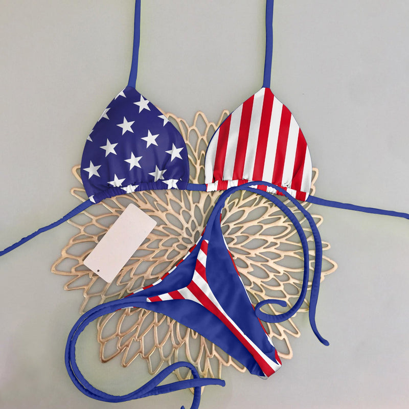 Classic Vintage Bikini with a Flattering Fit