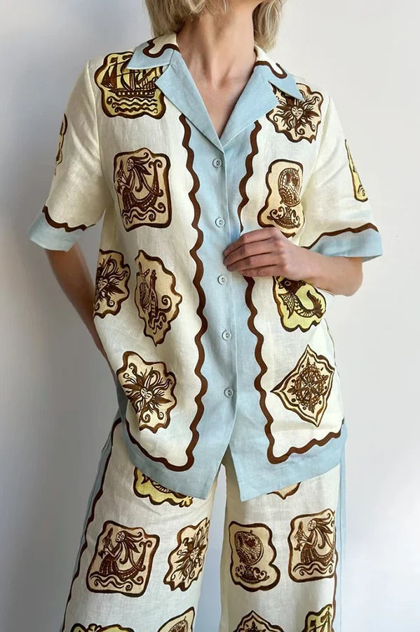 A Vintage Style Blouse with Delicate Timeless Details