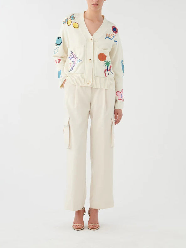 Vintage Inspired Cardigan with a Contemporary Edge