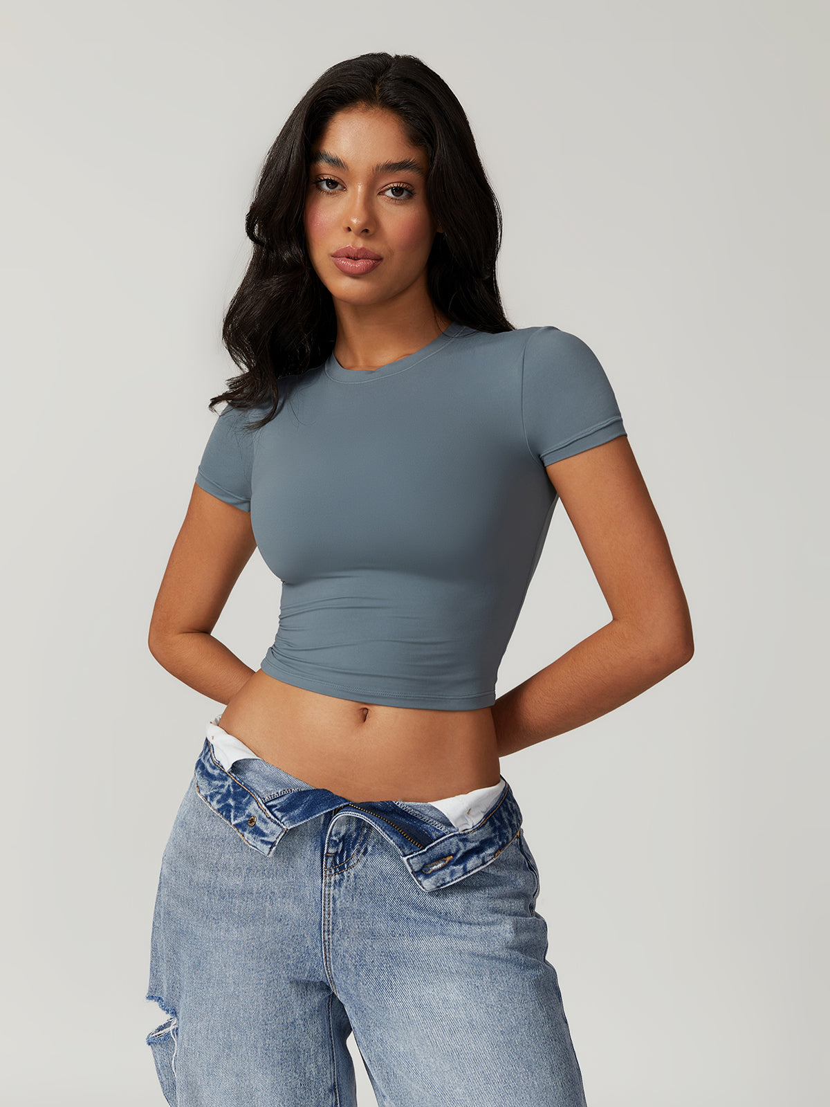 Well Tailored Top with a Graceful Silhouette