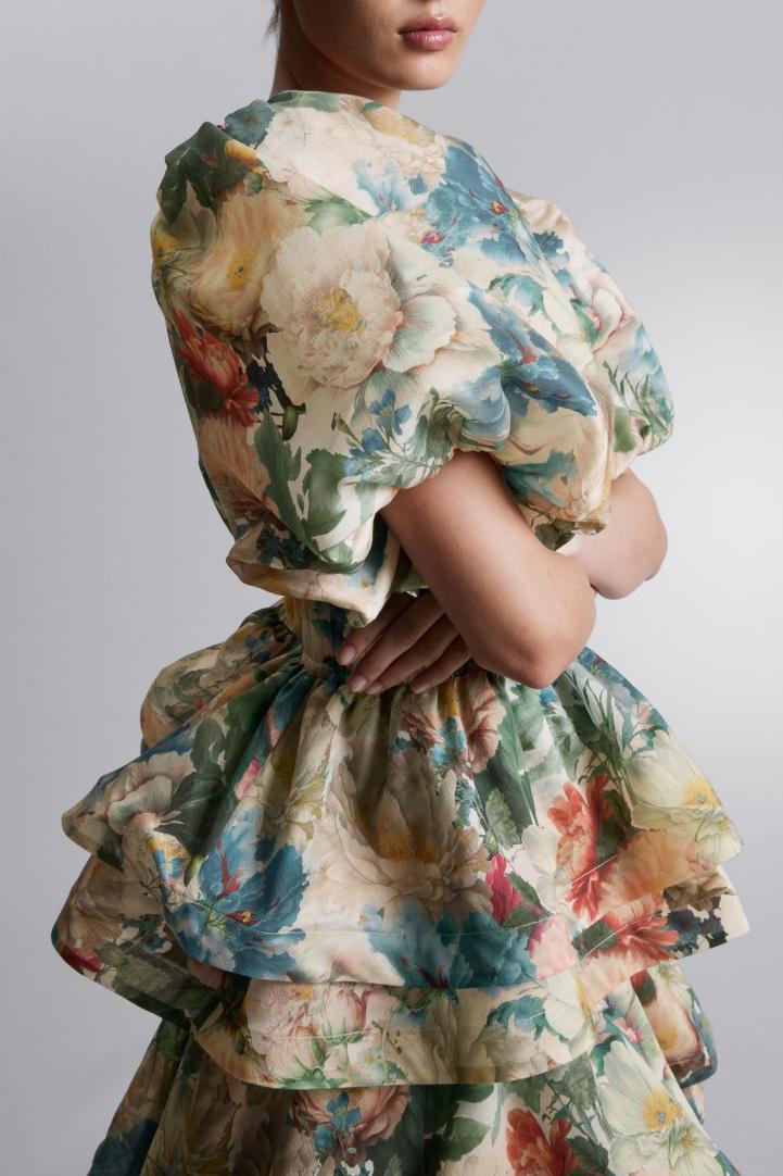 A Vintage Style Dress with Delicate Timeless Details