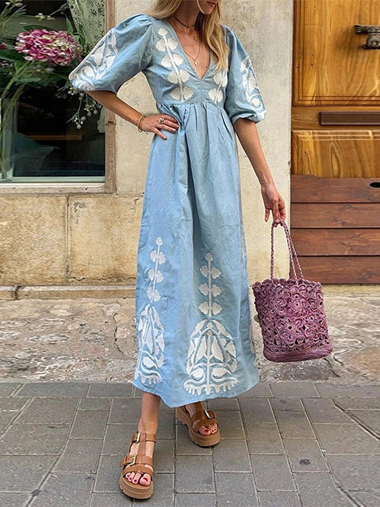 A Vintage Style Dress with Delicate Timeless Details