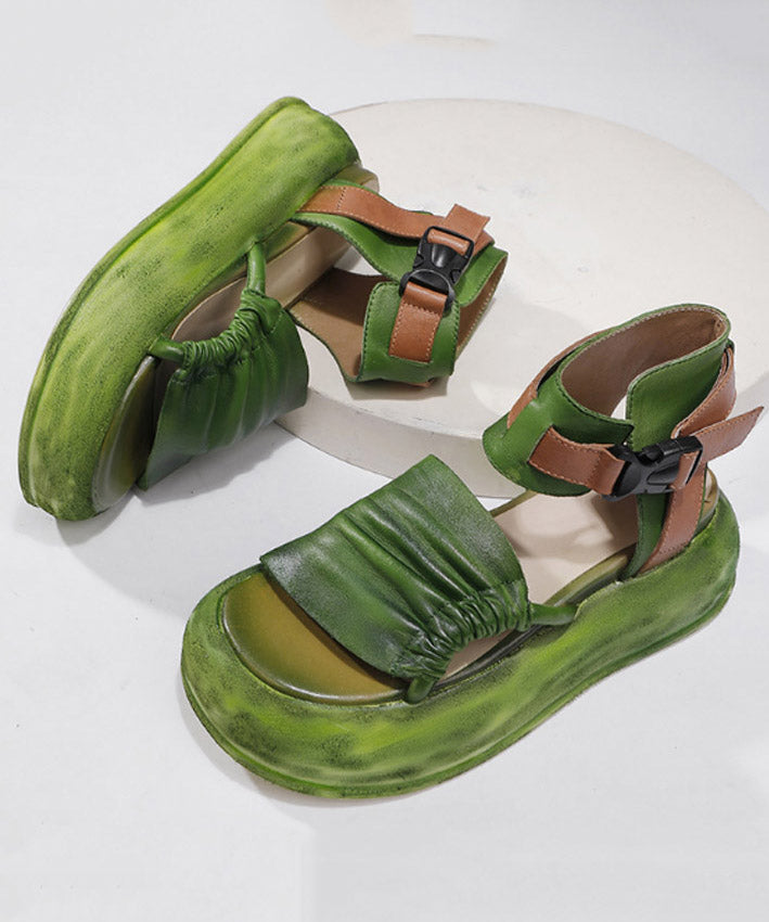 Classic Vintage Sandals with a Flattering Fit
