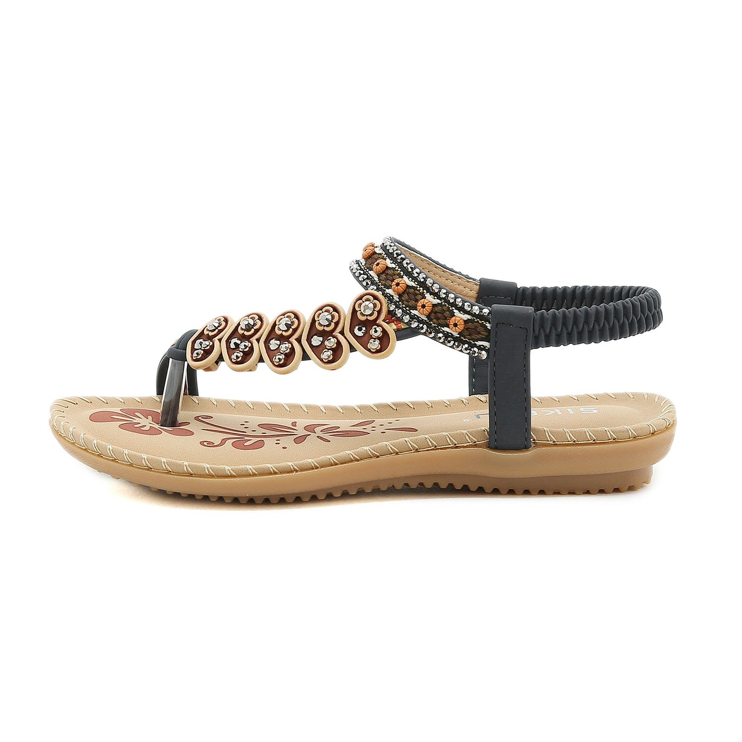 A Vintage Style Sandals with Delicate Timeless Details