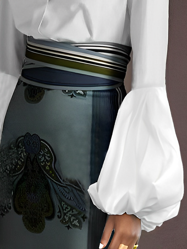 Gracefully Styled Blouse for Any Occasion
