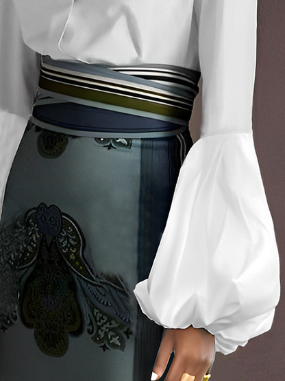 Gracefully Styled Blouse for Any Occasion