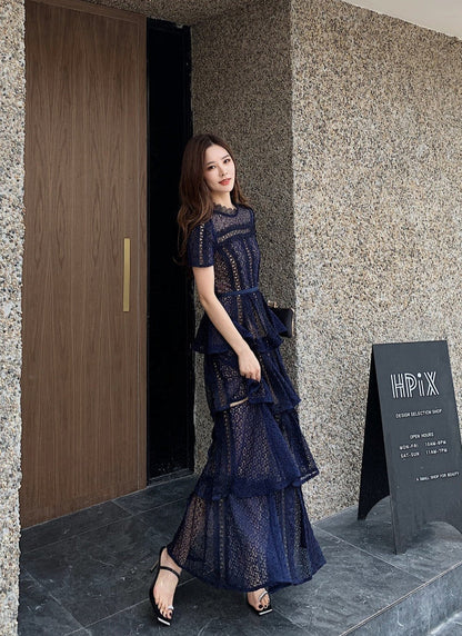 A Vintage Style Dress with Delicate Timeless Details