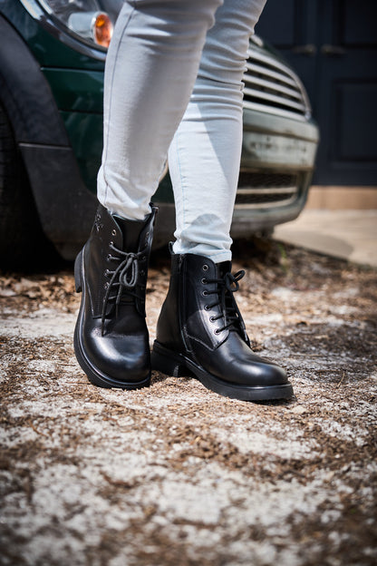 A Vintage Style Boots with Delicate Timeless Details