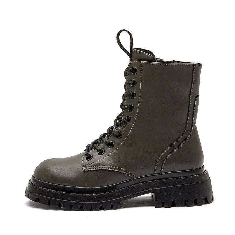 A Vintage Style Boots with Delicate Timeless Details