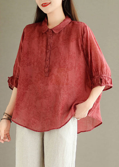 Classic Vintage Blouse with a Flattering Fit
