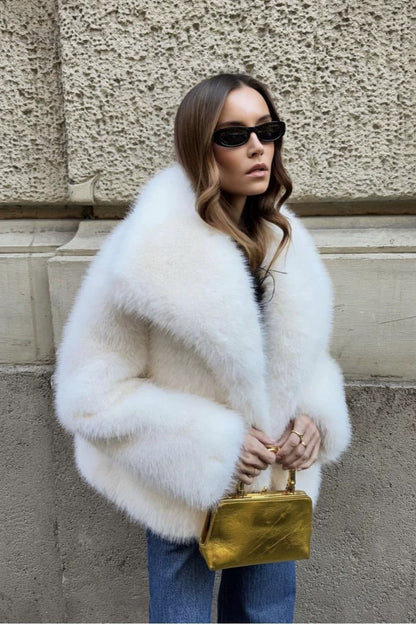 A Vintage Style Coat with Delicate Timeless Details