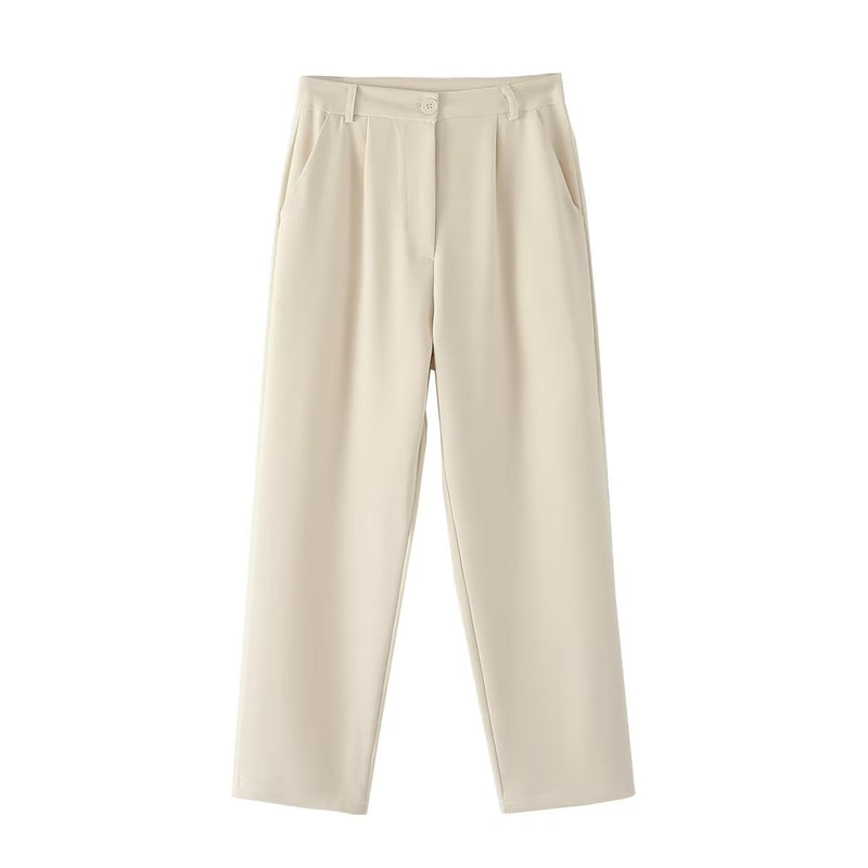 A Vintage Style Trousers with Delicate Timeless Details