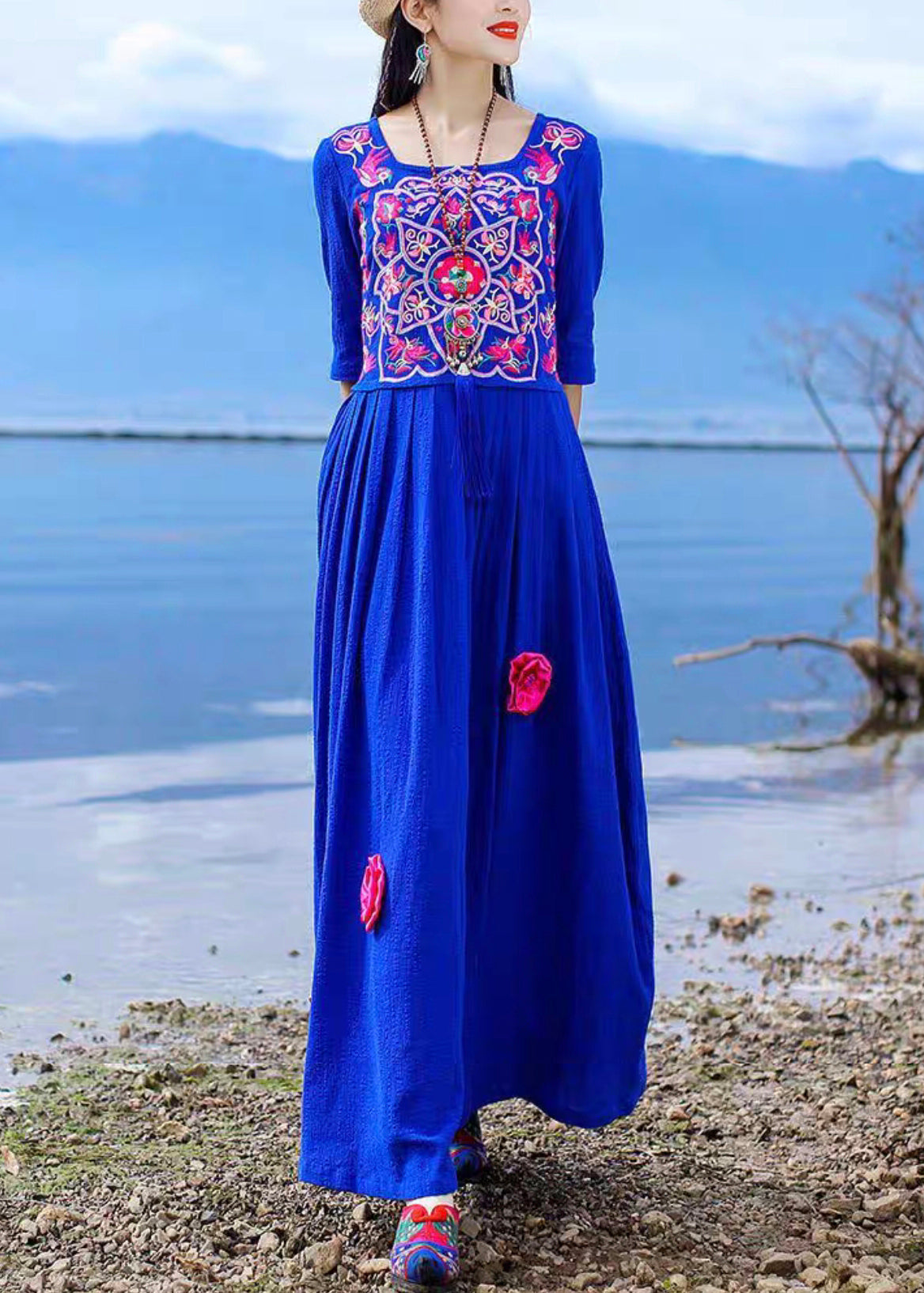 A Vintage Style Dress with Delicate Timeless Details