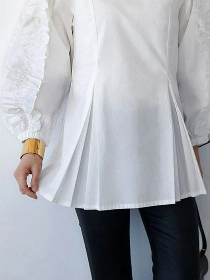 A Vintage Style Blouse with Delicate Timeless Details
