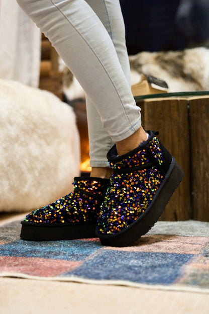 A Vintage Style Boots with Delicate Timeless Details