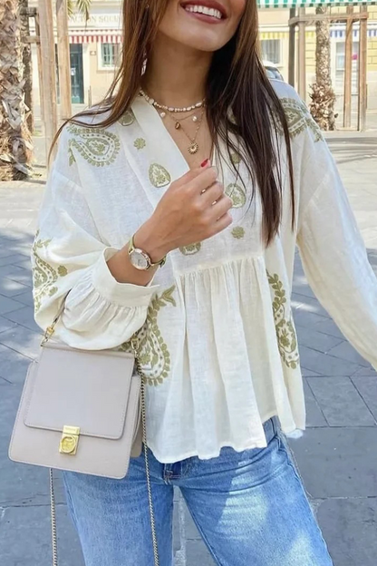 Beautifully Balanced Blouse with Timeless Character