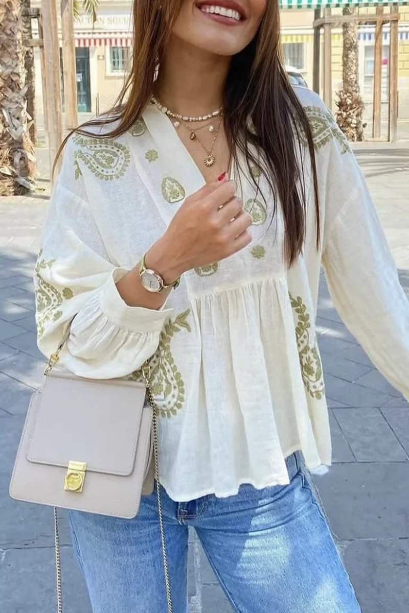 Beautifully Balanced Blouse with Timeless Character