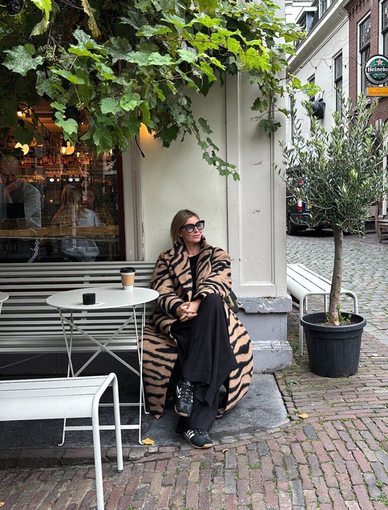 Classic Vintage Coat with a Flattering Fit