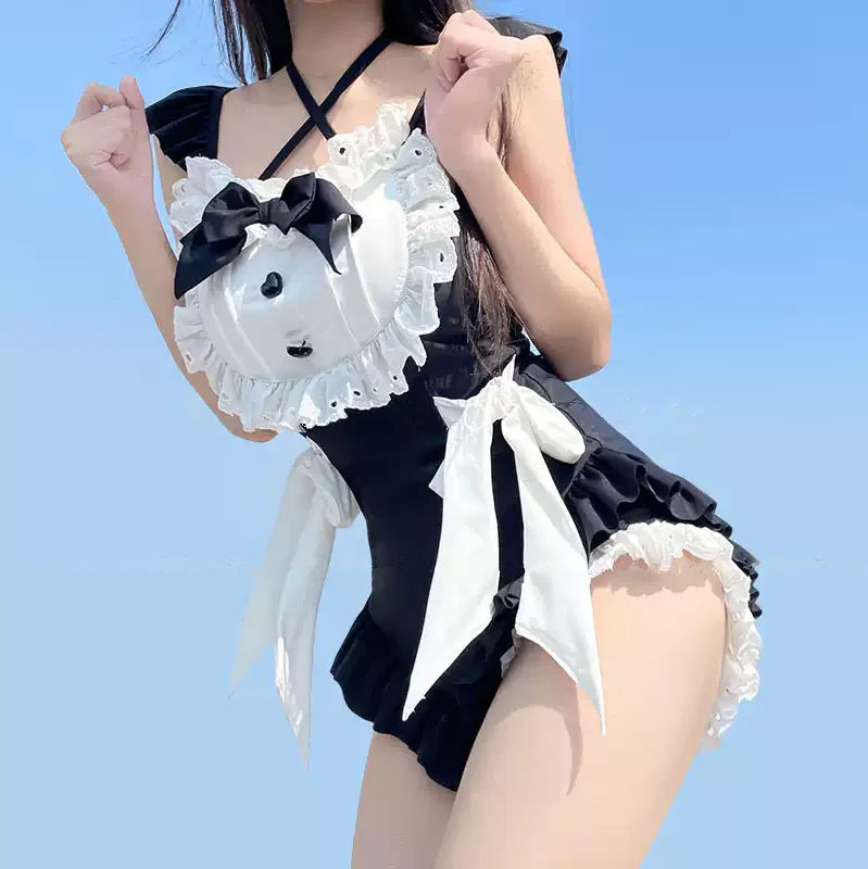 Well Tailored Swimsuit with a Graceful Silhouette